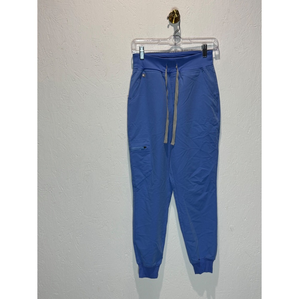 FIGS Zamora Jogger Scrub Pants Womens XS Ceil Blue FIONx Technical Collection